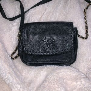 Black crossbody Tory Burch purse